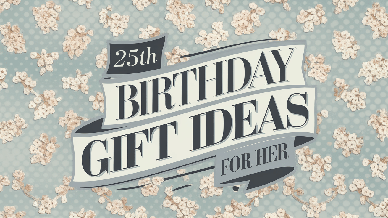 25th Birthday Gift Ideas For Her