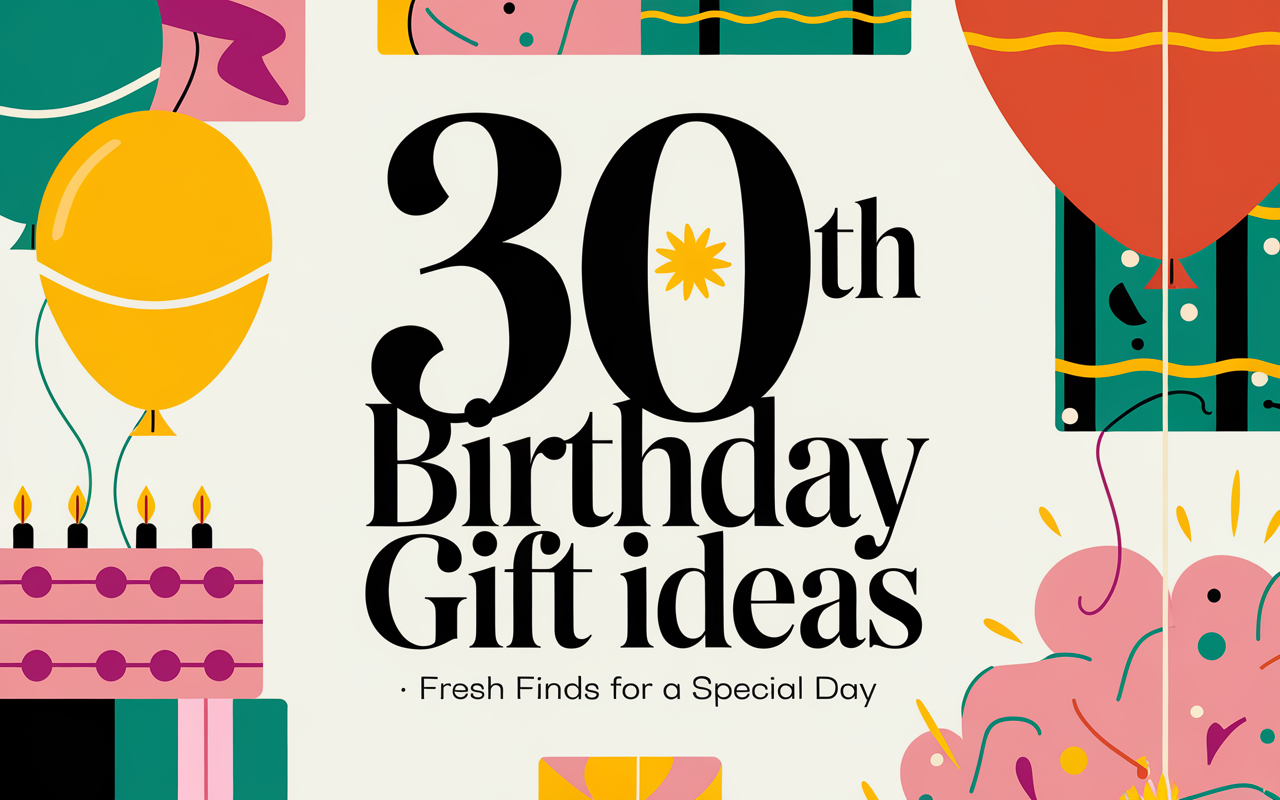 30th Birthday Gift Ideas