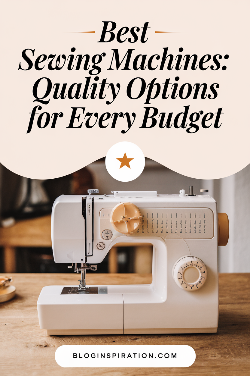 Best Sewing Machines