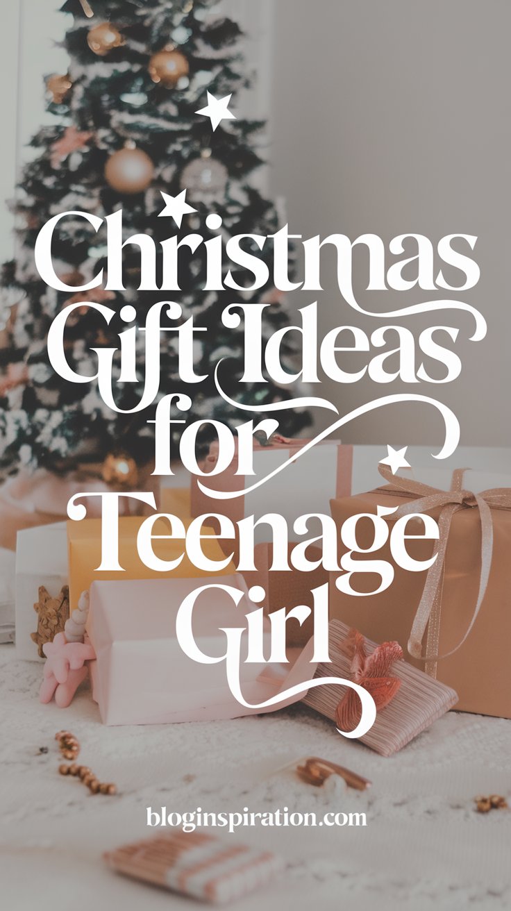Best Christmas Gift Ideas For Teenage Girl | Blog Inspiration