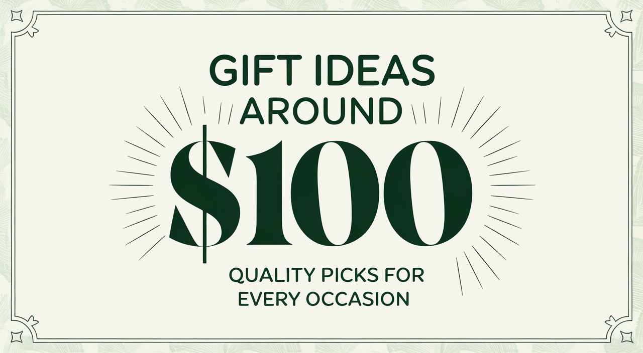Gift Ideas Around $100