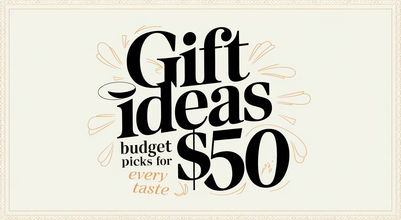 Gift Ideas Under $50