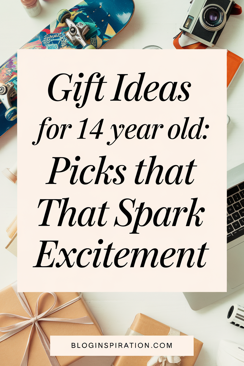Gift Ideas for 14 Year Old