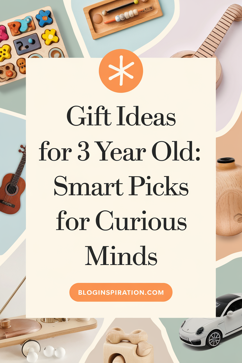 Gift Ideas for 3 Year Old