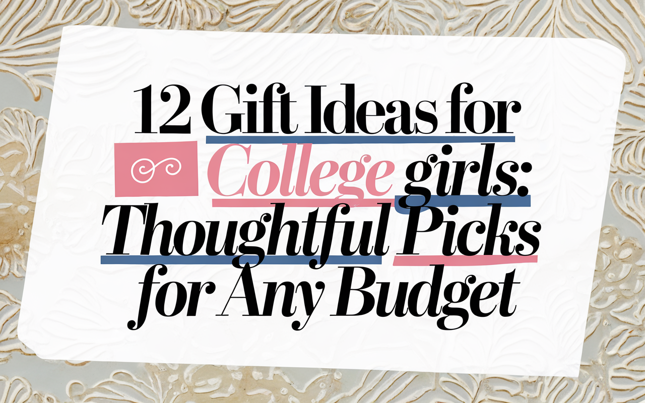 Gift Ideas for College Girls