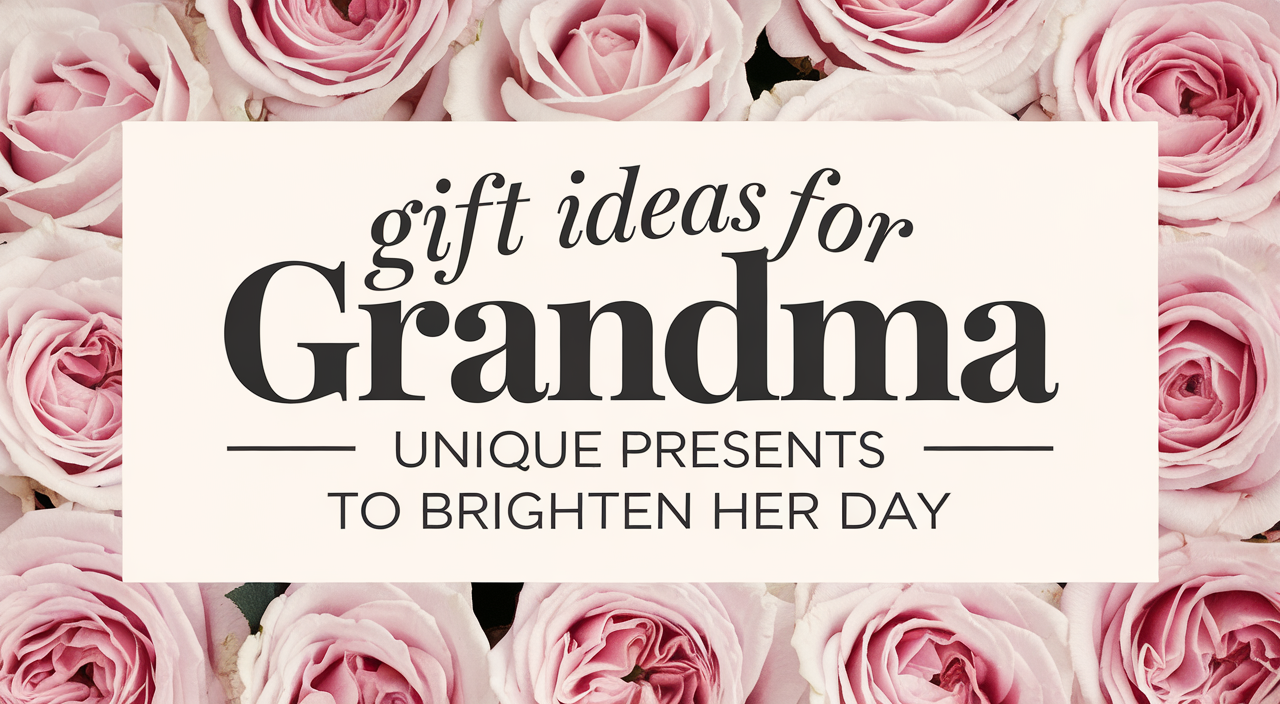 Gift Ideas for Grandma