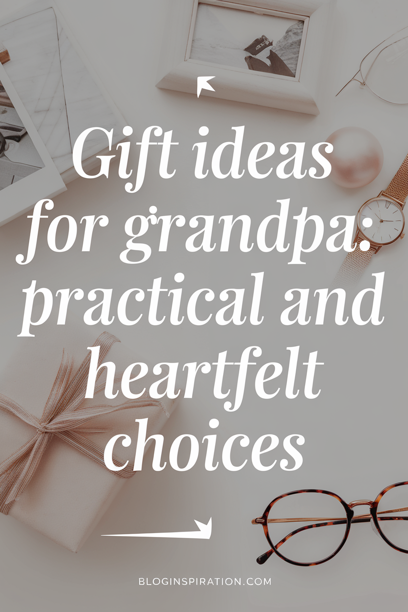 Gift Ideas for Grandpa