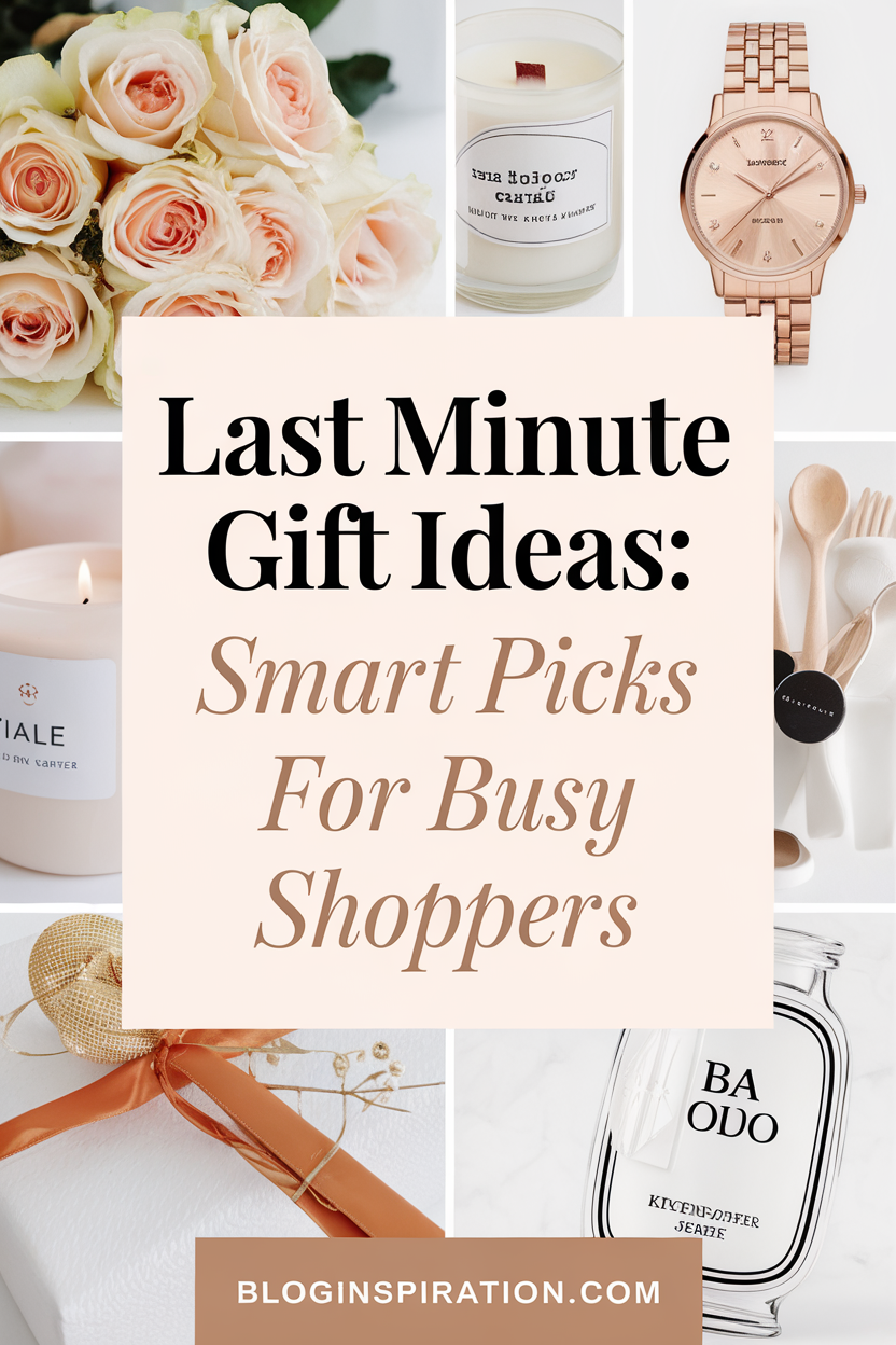 Last Minute Gift Ideas