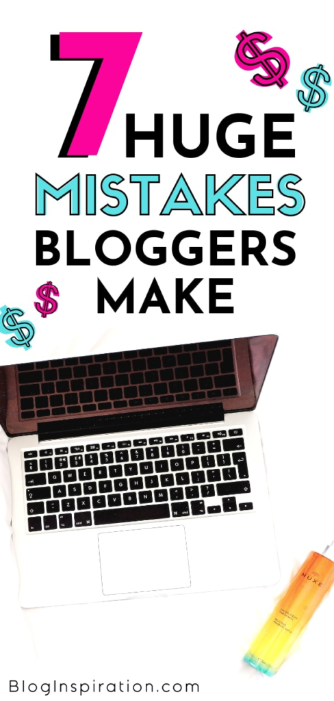 Blogging Mistakes