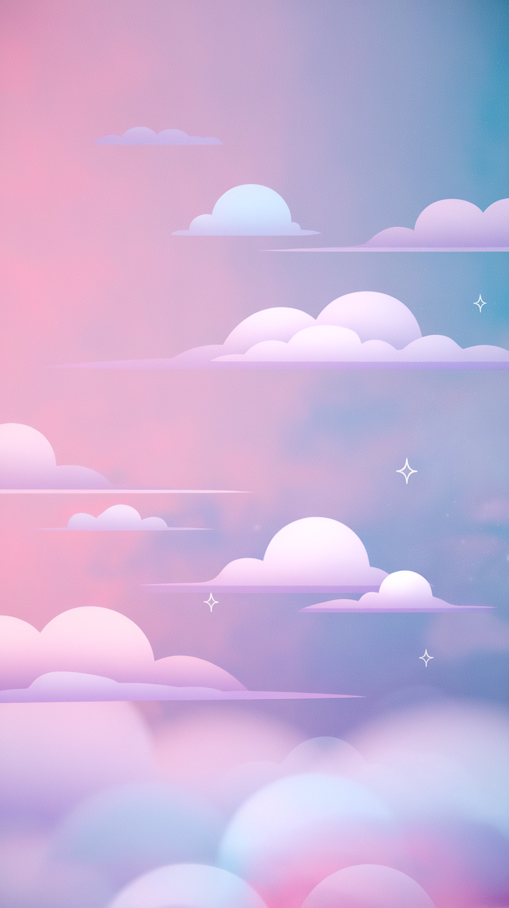 Pastel Cloudscape Dream