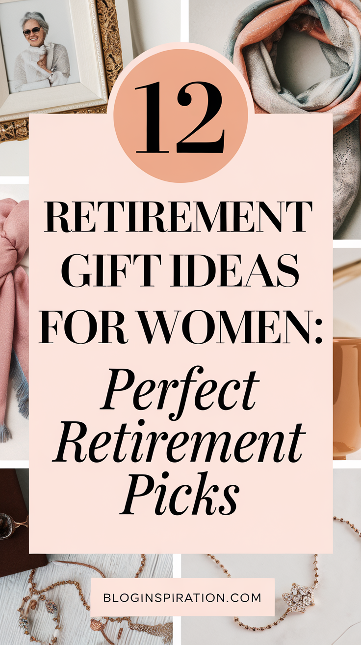 Retirement Gift Ideas for Women