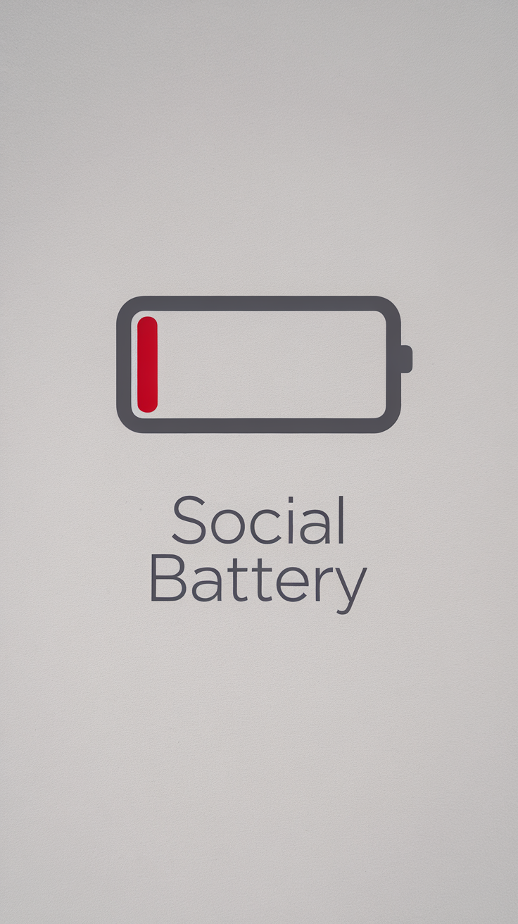 Social Battery Low